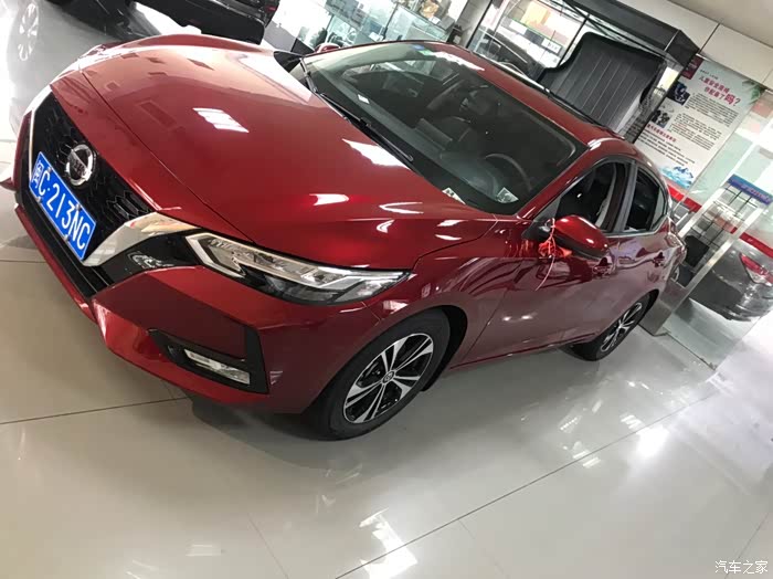 红色轩逸回头率超高