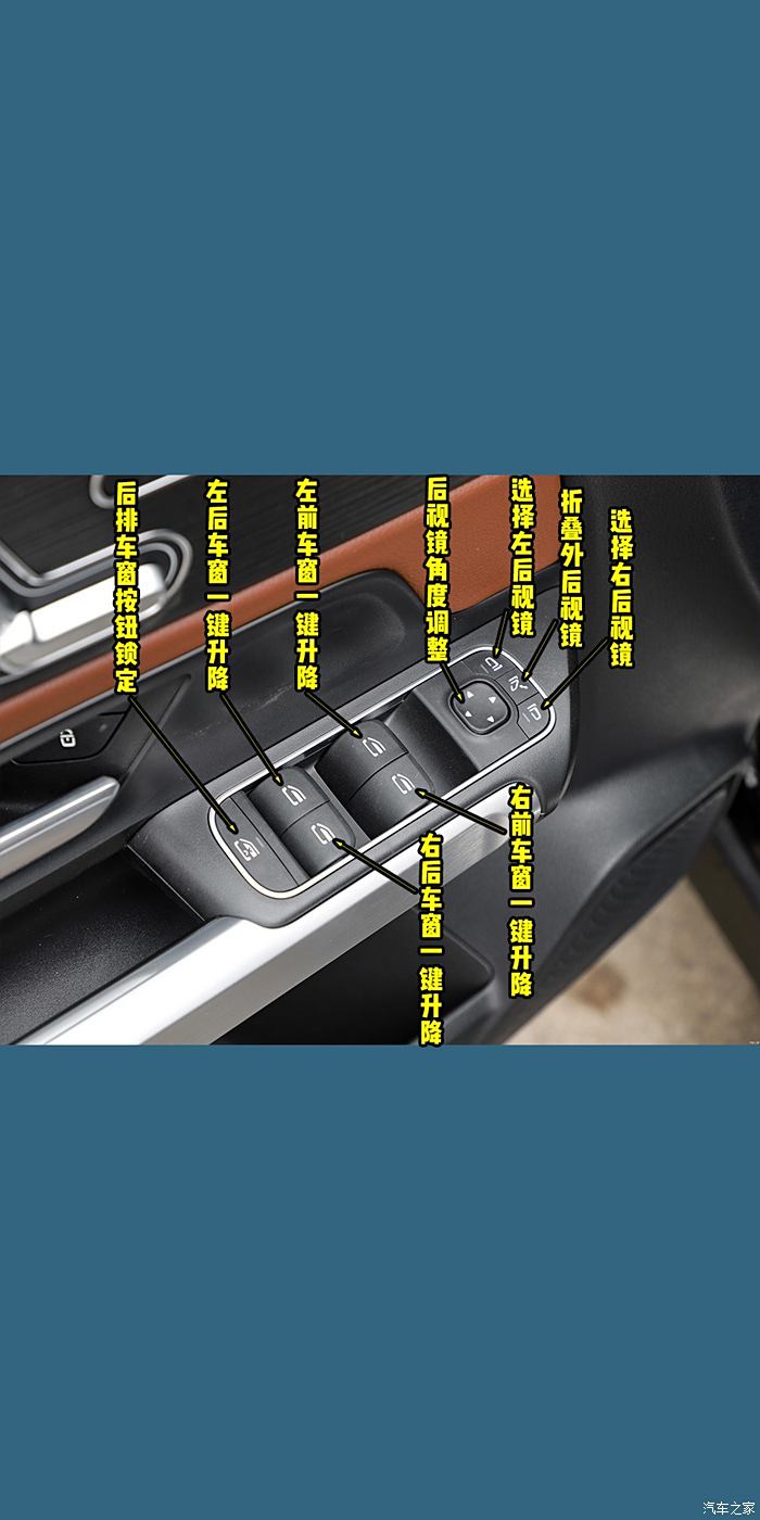 奔驰gla空调按钮图解图片
