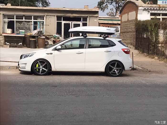 起亚k2改装15寸轮毂