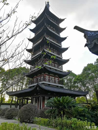 上海青浦青溪园万寿塔
