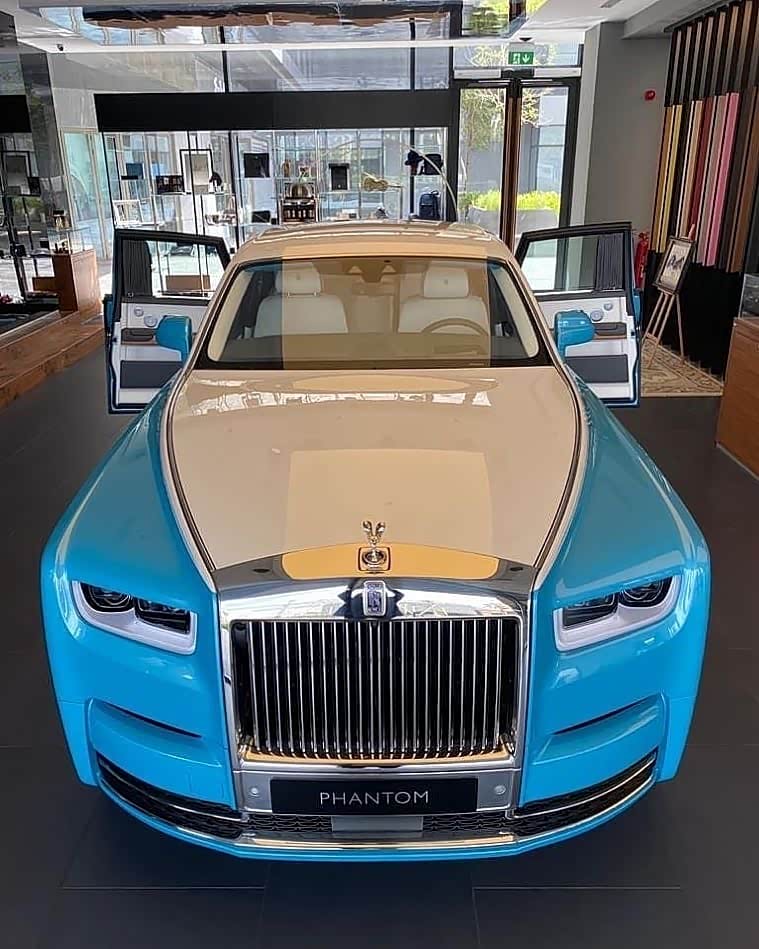 这款劳斯莱斯幻影内外配色,太美了