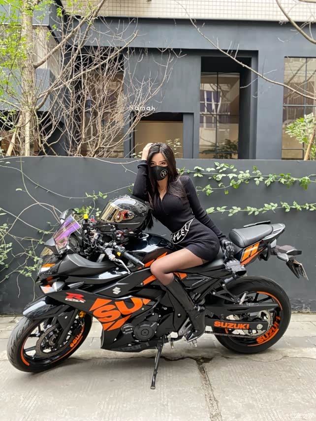 【图】#我是女骑#新手女骑闭眼入的仿赛车型-铃木gsx250r_摩托车论坛