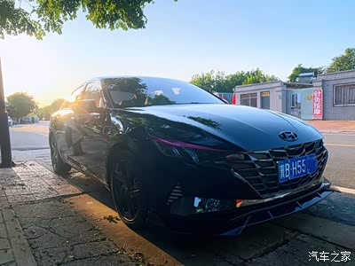 第七代伊兰特外观改装