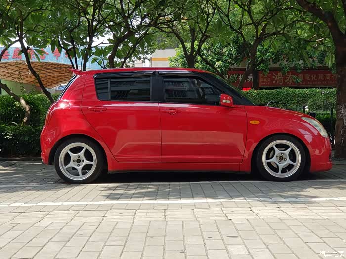 新买的二手雨燕穷改装