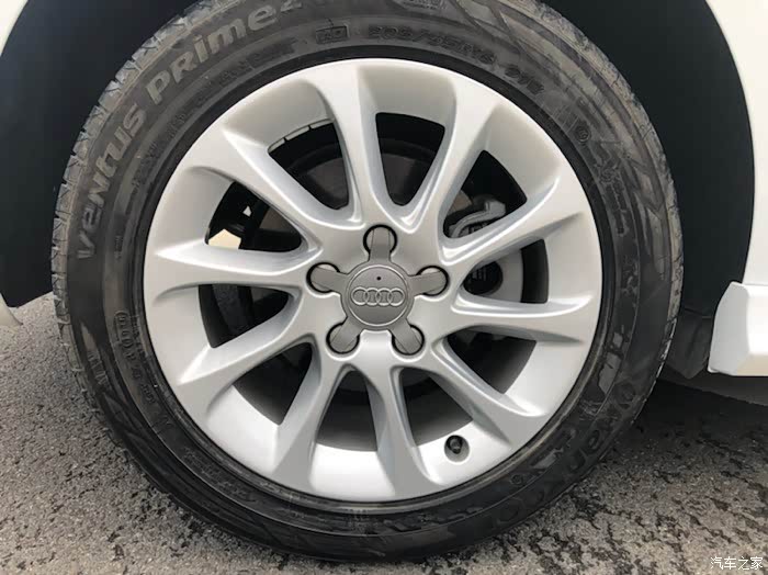 14款奥迪a3两厢16寸轮毂升级18寸锻造轮毂完毕