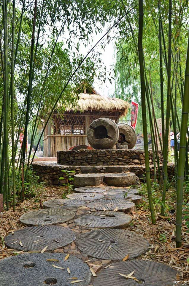 笔端几度桃源梦 泉上一壶竹洞天-畅游竹泉村