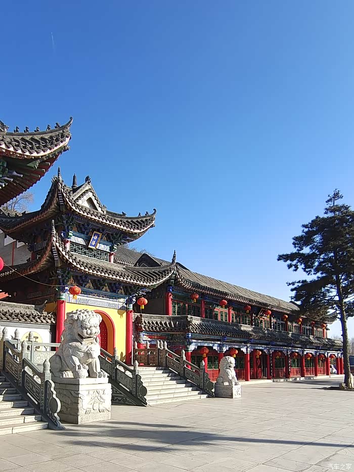 虎步龙行庆虎年迎冬奥畅游辽源福寿宫登魁星楼