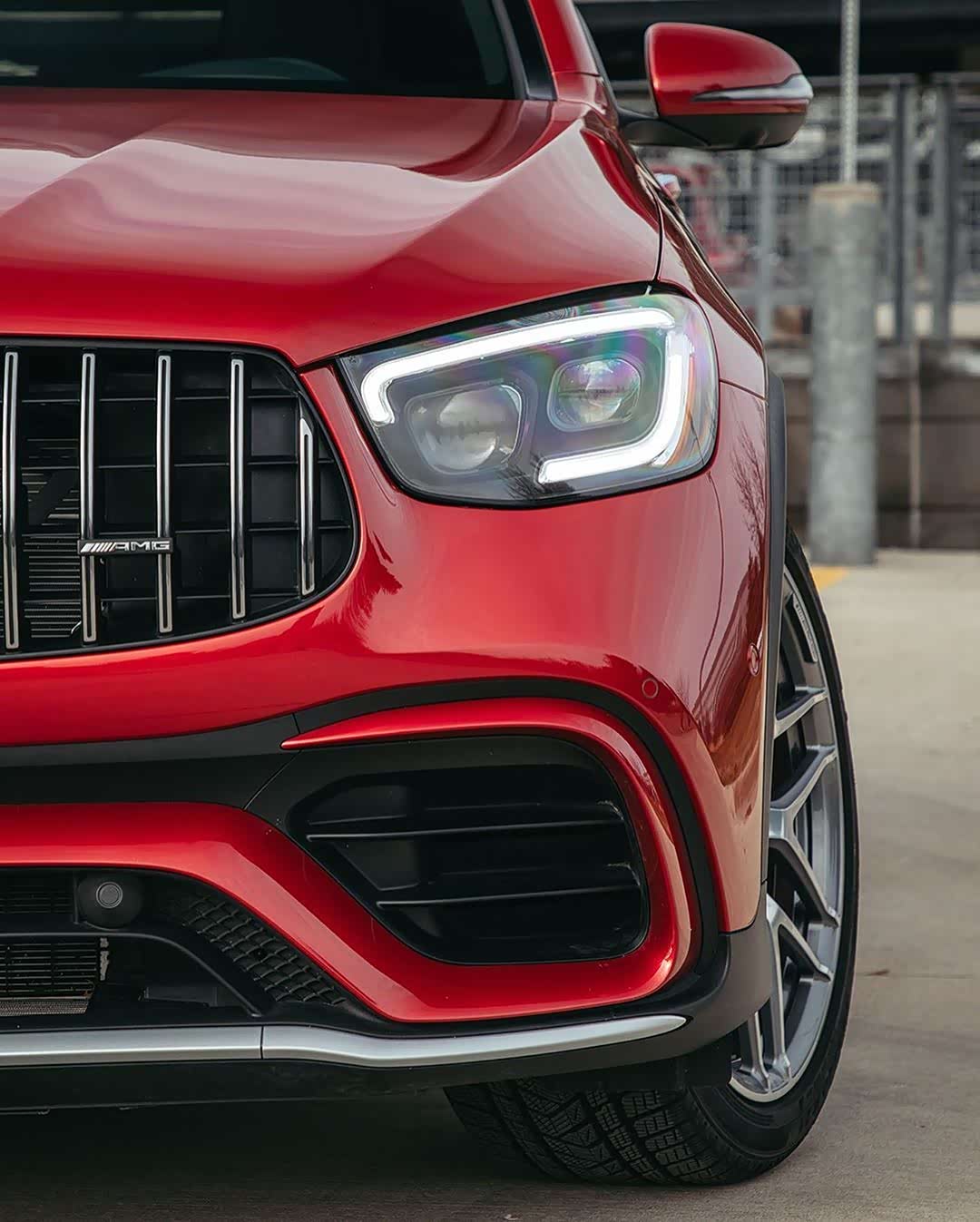 奔驰amg glc63 s coupe,高性能轿跑suv.