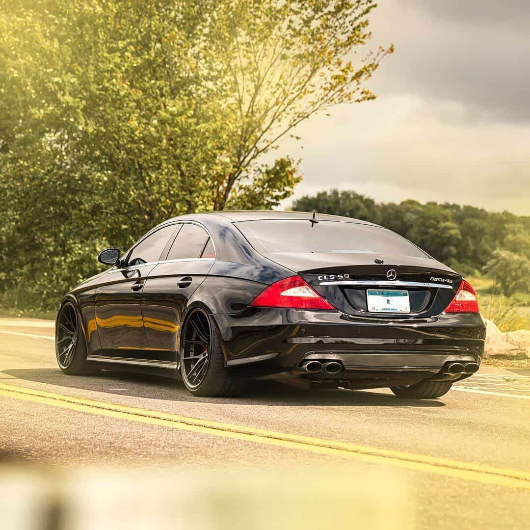 【图】cls55 amg ,曾经也是最美四门轿跑_奔驰cls论坛_汽车之家论坛