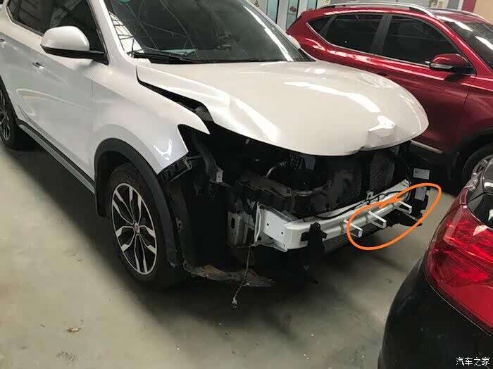 【图】rx5第一次被撞了_荣威rx5/rx5新能源论坛_汽车之家论坛