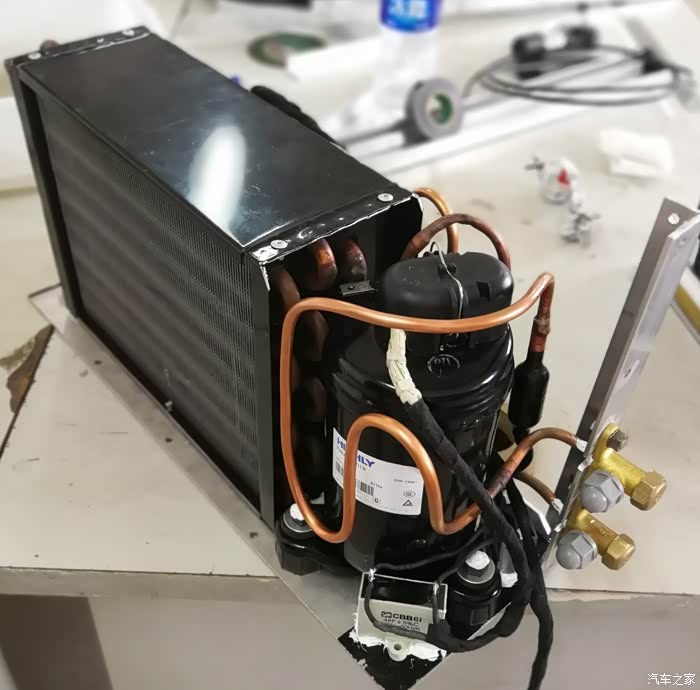 【图】新人报到:请多多指教,驻车12v电动袖珍空调_房车论坛_汽车之家