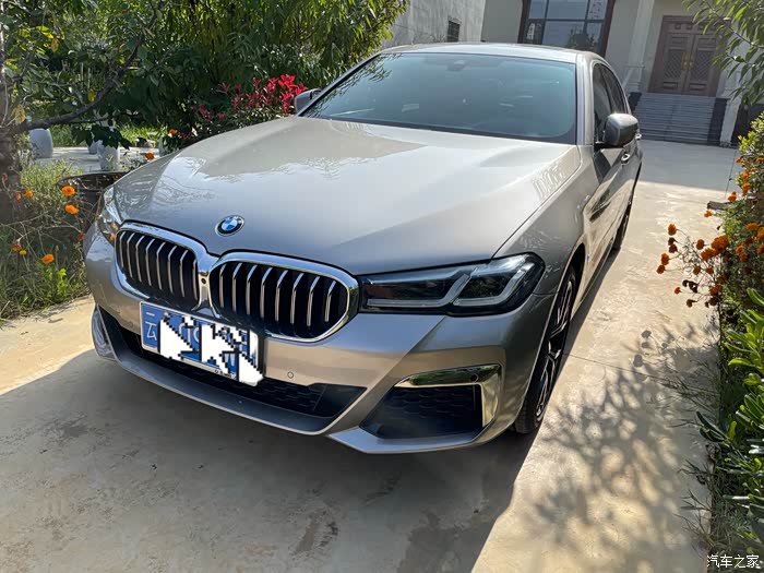 【图】开士米银530li尊享m提车作业_宝马5系论坛_汽车之家论坛
