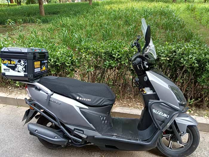 铃木uy125 后备箱拆装!