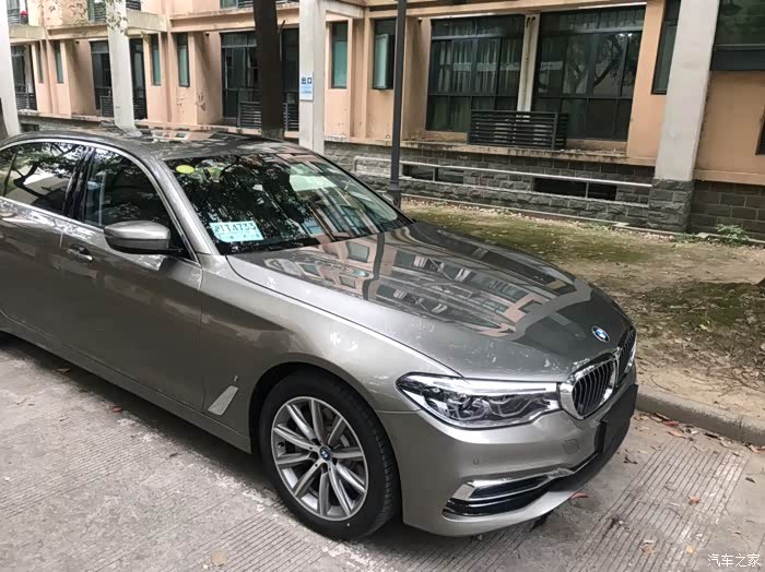 【图】发几张铂金银实拍_宝马5系论坛_汽车之家论坛