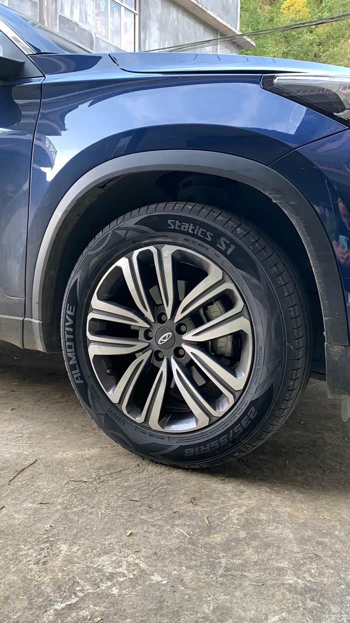瑞虎8更换4条支点s1轮胎用车感受