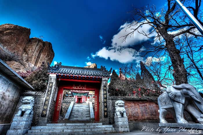 敢发就敢送驭银马锦州路上幸游翠岩禅寺