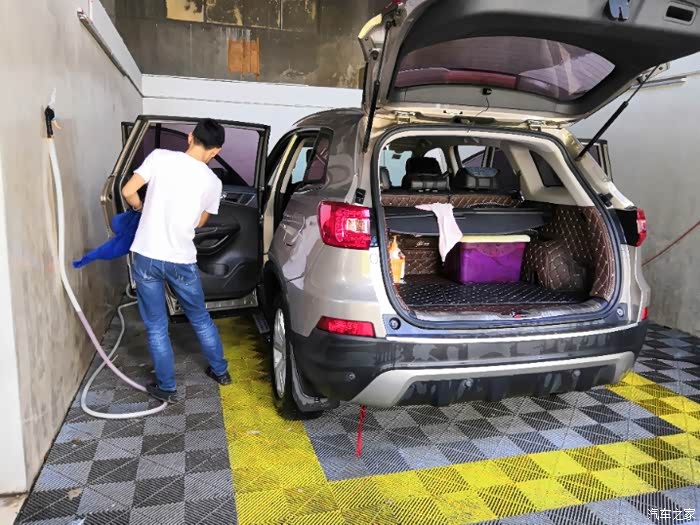 【无锡长安suv联盟】018 体验洗车店清洁爱车
