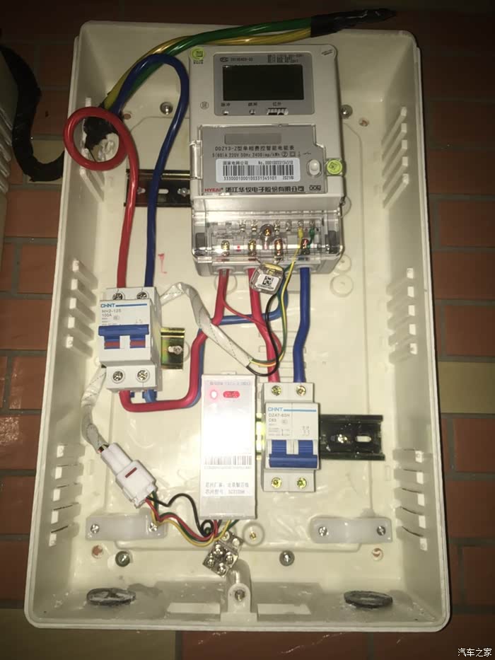 想自己安装充电桩,不知地线是哪根?