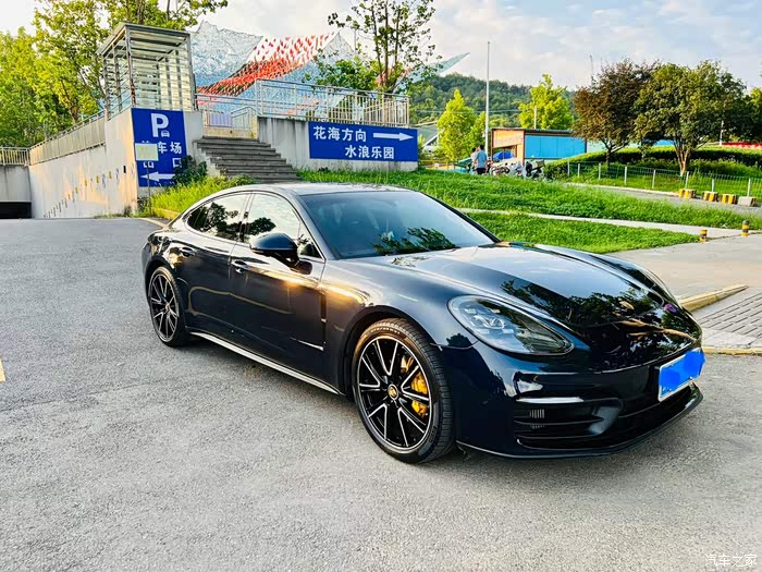 【图】22年1月帕美,午夜蓝红内_panamera论坛_汽车之家论坛