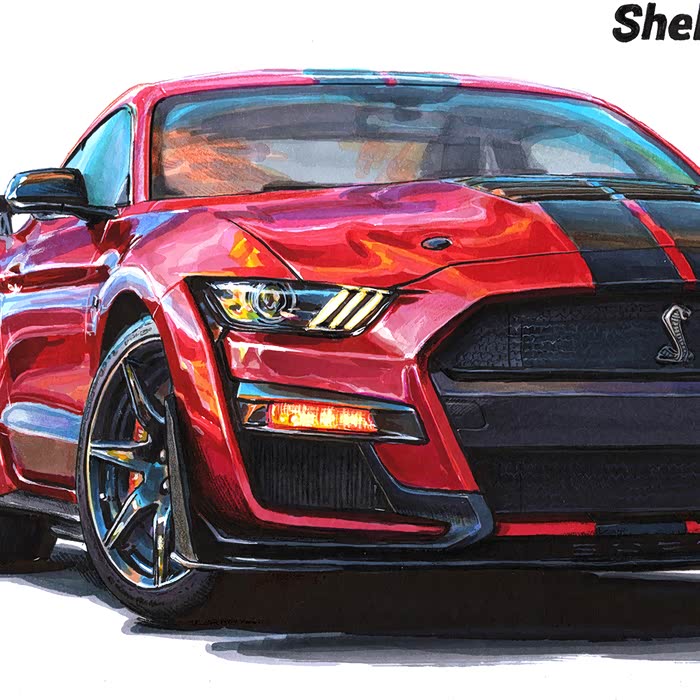 【图】【不止画车】6月绘画合集大赏,18幅不同画作,更有重量级压轴