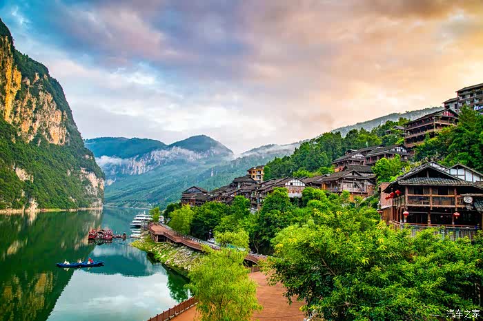 山水如画古镇幽——重庆酉阳龚滩古镇