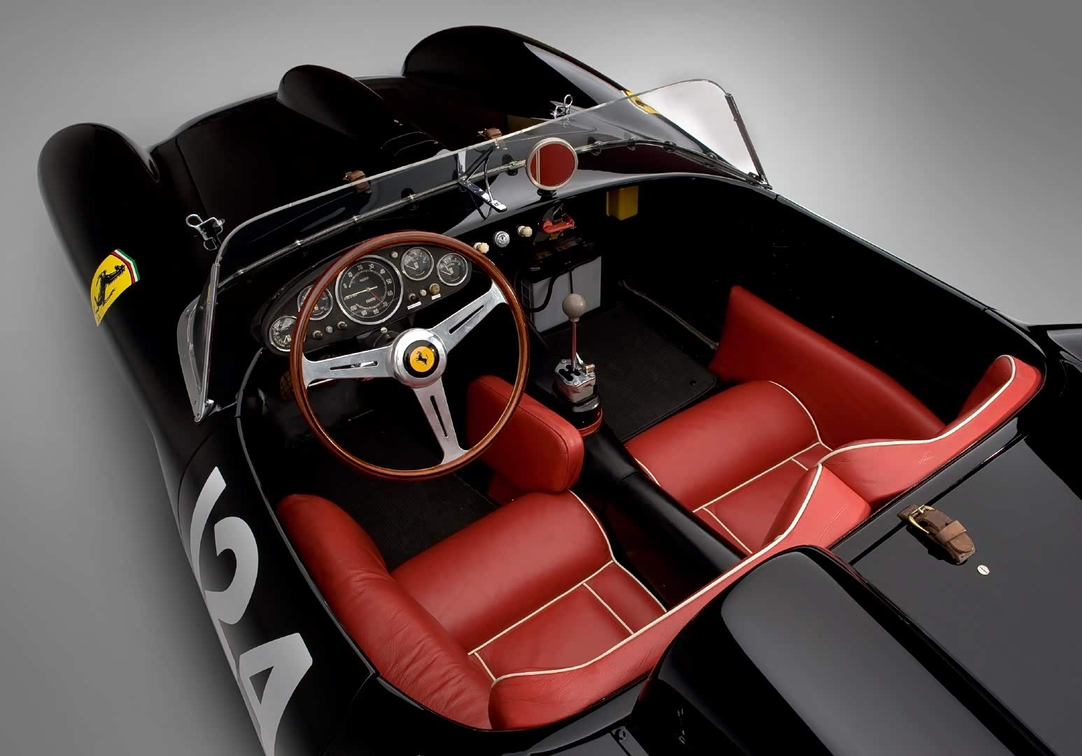 【图】古老的ferrari 250 testa rossa._法拉利论坛_汽车之家论坛