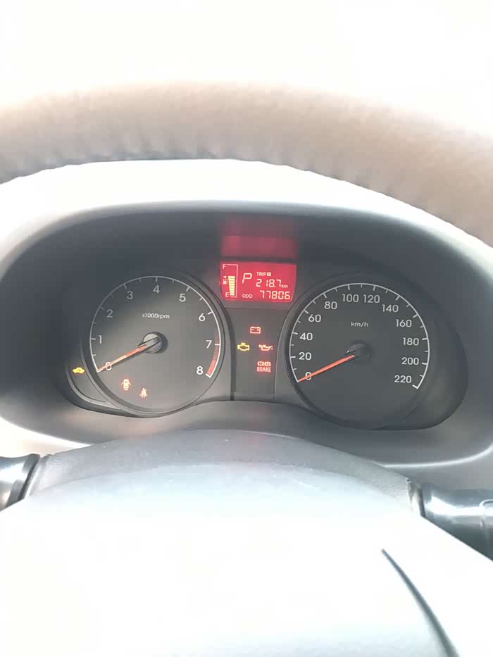 出售瑞纳14款869自动智能型gls仪表盘总成