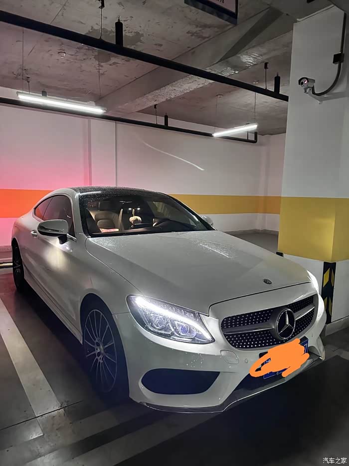 17年进口奔驰c200两门四驱