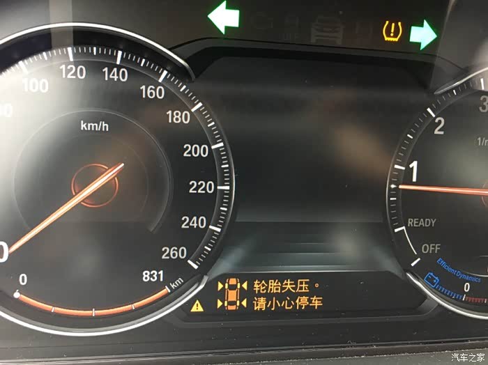 没有数值 可以加装rdc,1千多块,可以显示数值 附图 高速扎钉子报警