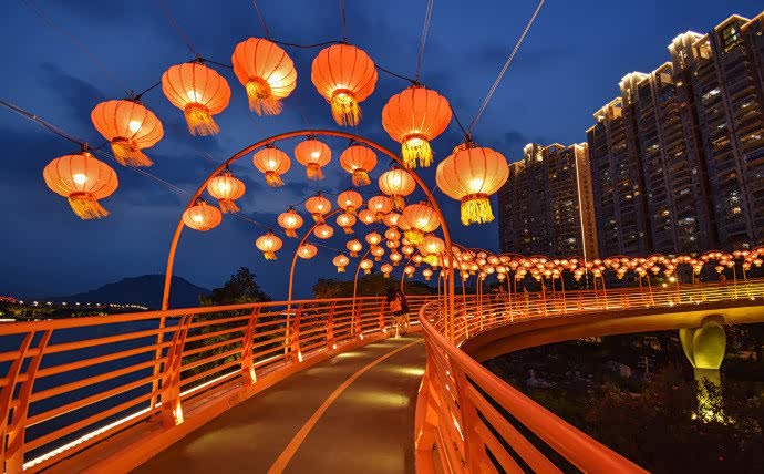 漳州彩虹桥,站在桥上就能欣赏到"一江两岸四桥"的美丽夜景_ac schnitz