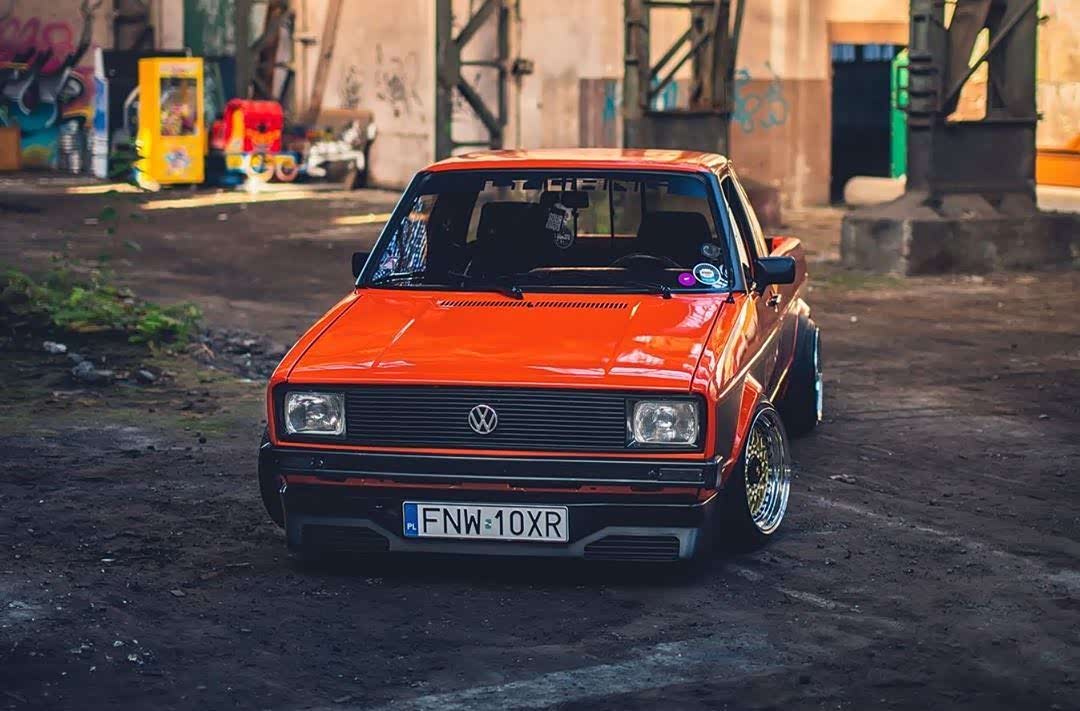 亲切美丽捷达王caddy mk1