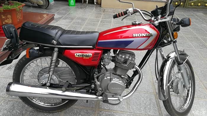 老摩托车情怀 晒晒俺的收藏--1996年本田cg125