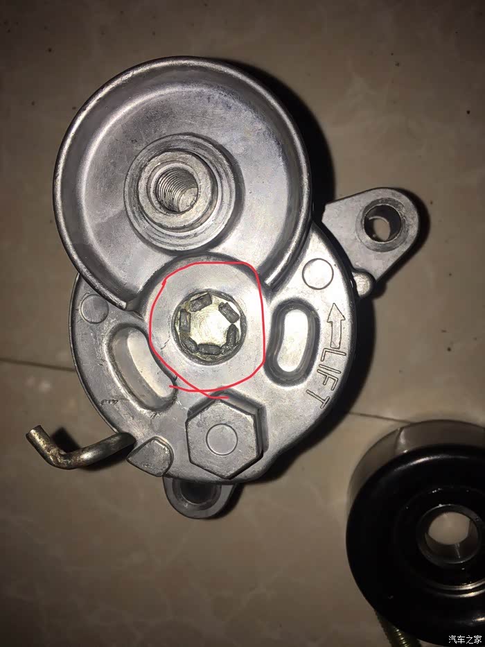 个人关于涨紧轮异响的理解