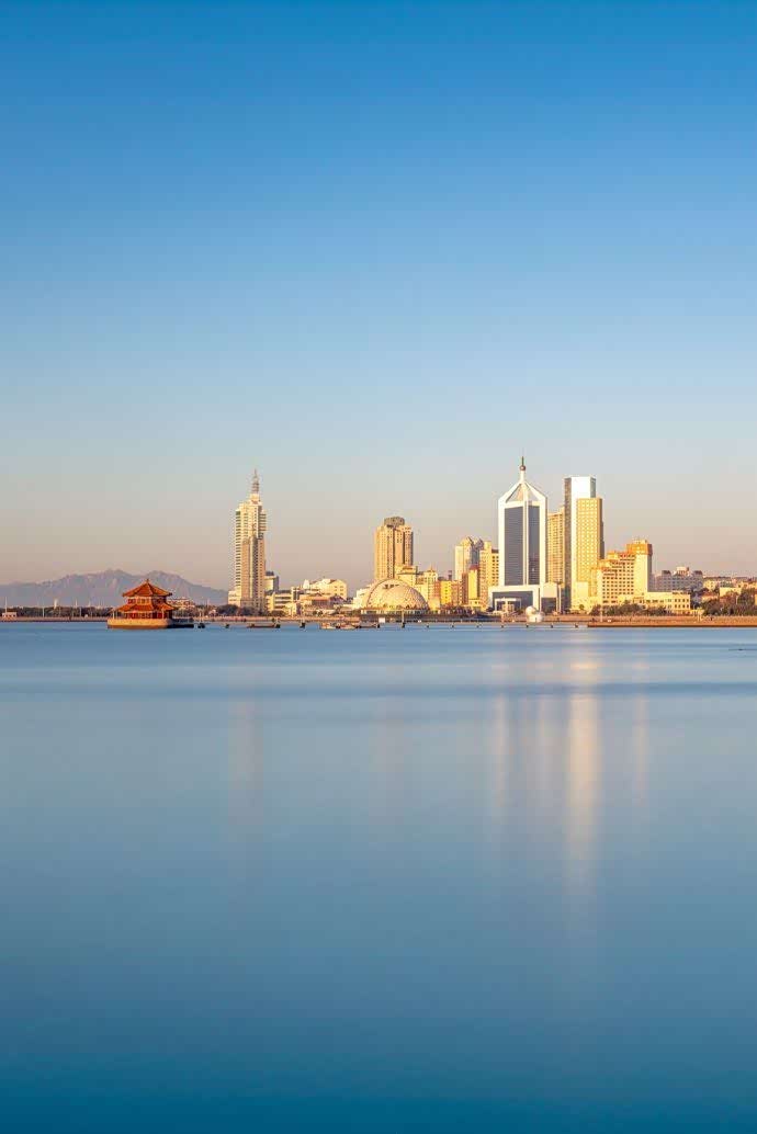 青岛栈桥风光美不胜收