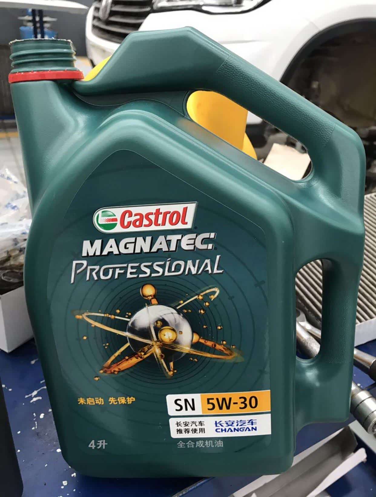 2保时用的机油 也可以吧 另让加一些乱七八糟的东西 没加