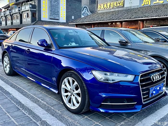【图】出18年a6l 35tf时尚型 蓝色_奥迪a6l论坛_汽车之家论坛