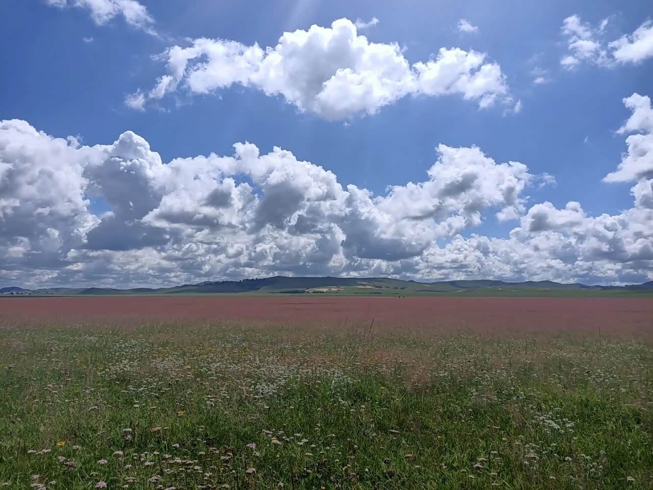 承德围场坝上草原美景如画