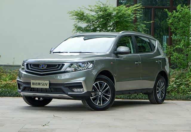 吉利新远景suv的赏析,满满的运动感,很适合年轻人驾驶