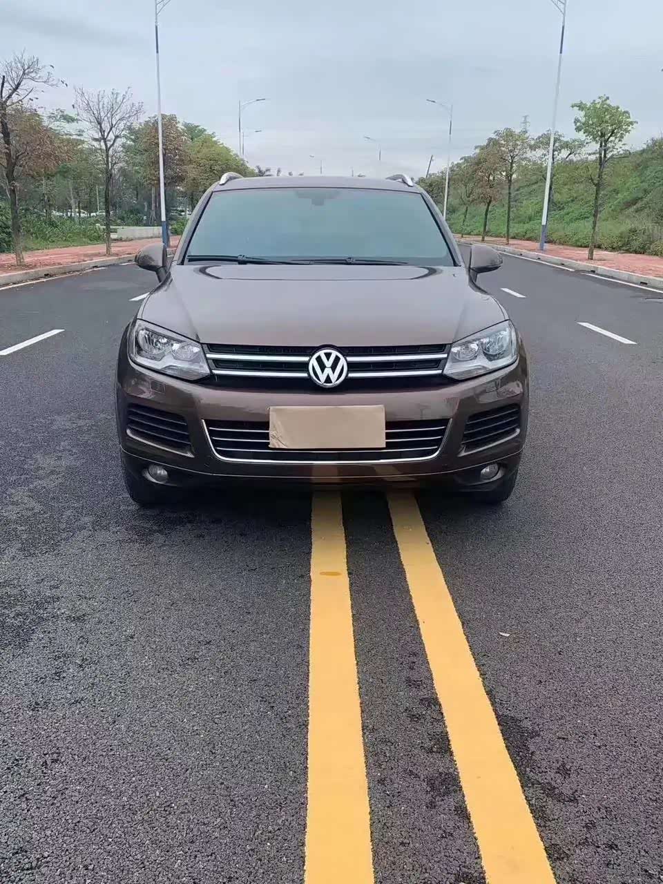 15款大众途锐柴油版3.0t ,真帅气