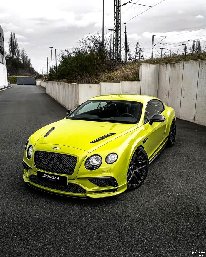 【图】黄色的宾利,感觉挺尊贵的魅力._宾利论坛_汽车之家论坛