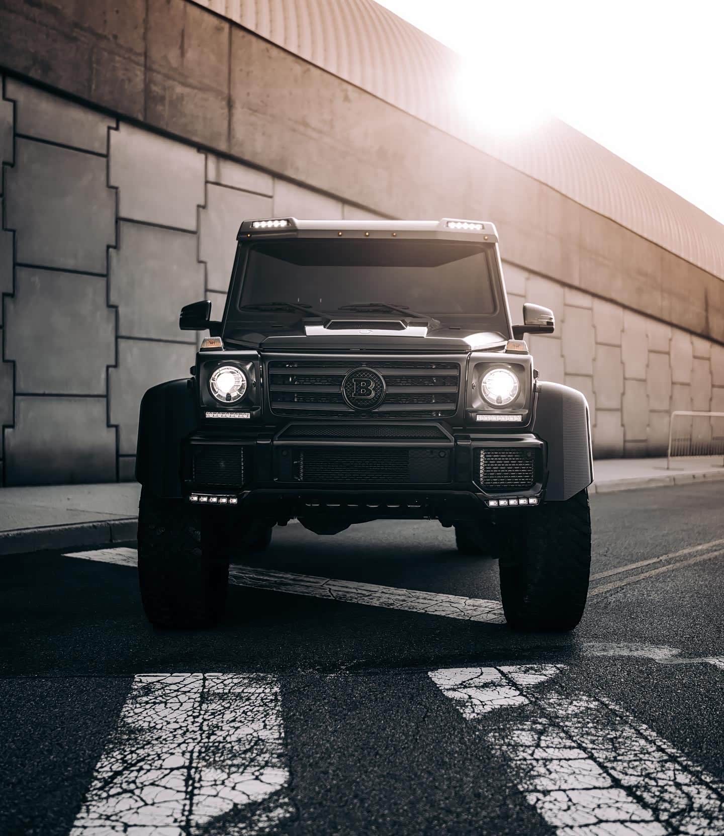 图 brabus g500 4x4 威武霸气.
