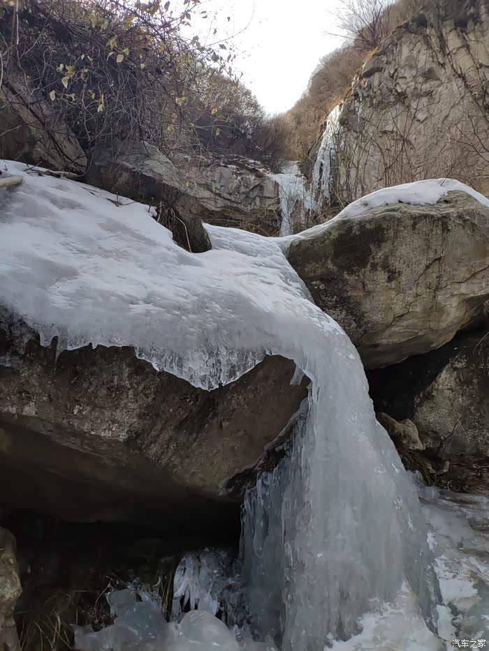 20210130抓住冬天的尾巴抱龙峪冰瀑半日游