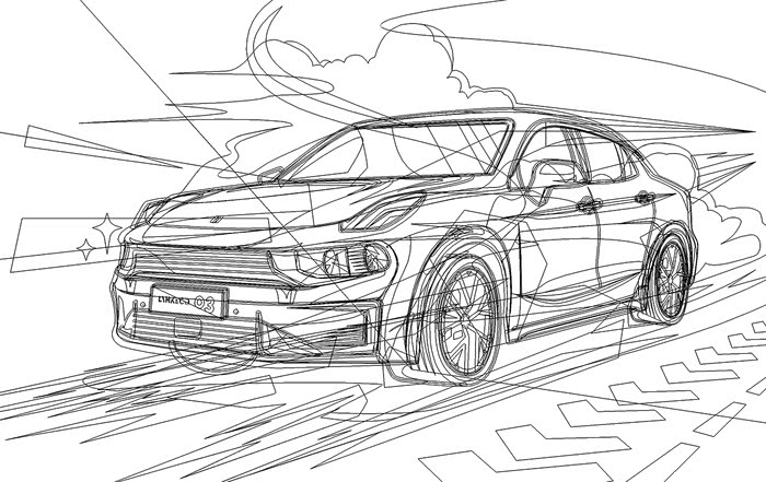 【图】【绘车达人秀】领克03~~_青少年论坛_汽车之家论坛