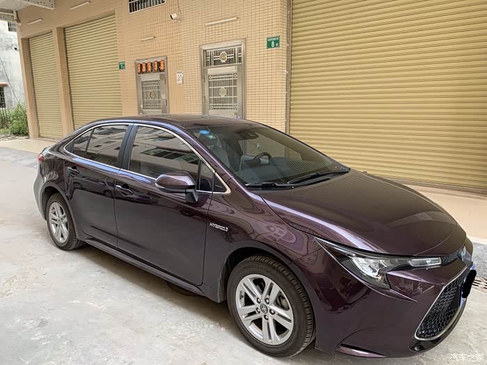 幸运紫车主浅谈雷凌双擎的省油法宝