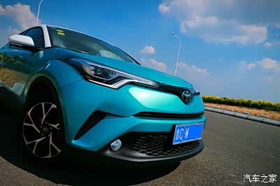 【c-hr 碧玉兰白双色车身】"小怪兽提车小记