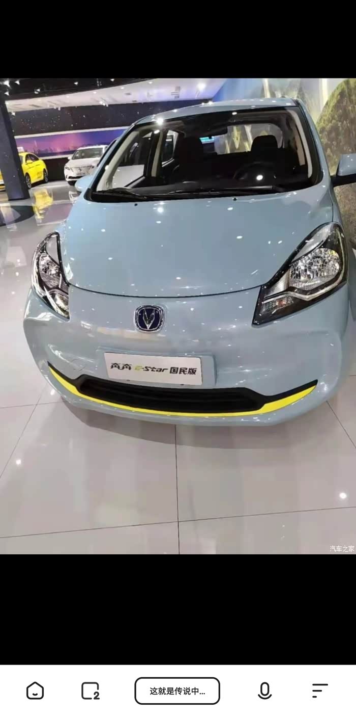 长安奔奔estar国民版纯电新车最新款