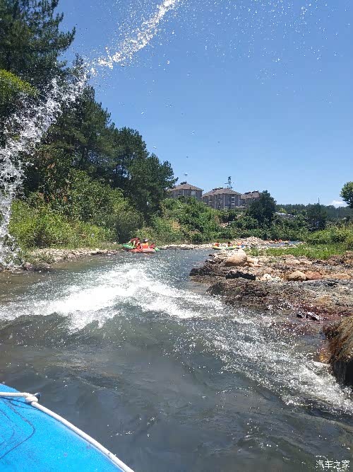 名爵车友自驾游——浙西大峡谷 龙井峡漂流(二)