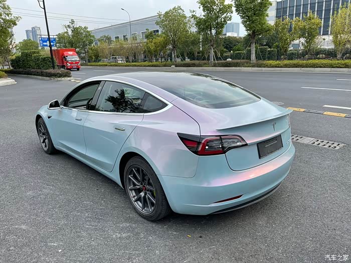 特斯拉毛豆3变身梦幻火山灰