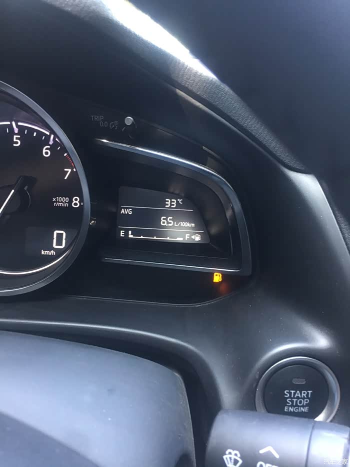 【图】2.0尊贵,油耗这么高_马自达3 昂克赛拉论坛_汽车之家论坛