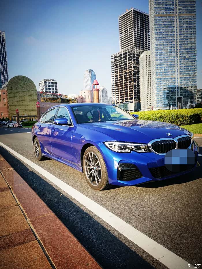 写写情怀,2020款新3系波尔蒂芒蓝提车作业